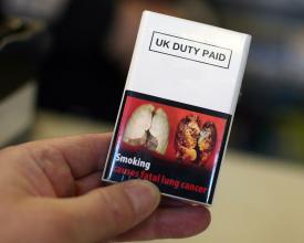 cigarette packet health warning